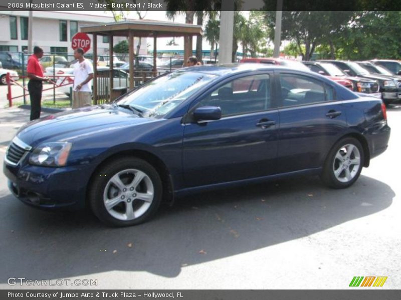Maizen Blue Pearl / Black 2009 Mitsubishi Galant ES