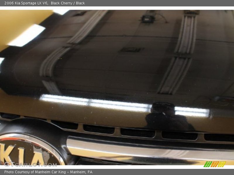 Black Cherry / Black 2006 Kia Sportage LX V6