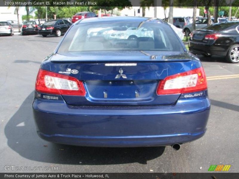 Maizen Blue Pearl / Black 2009 Mitsubishi Galant ES