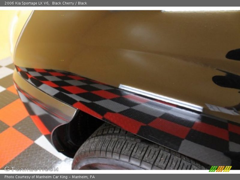 Black Cherry / Black 2006 Kia Sportage LX V6