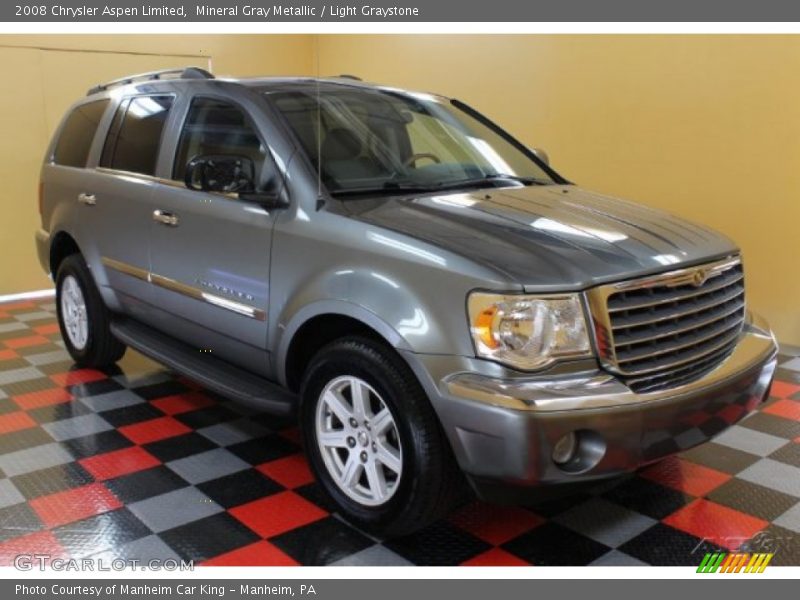 Mineral Gray Metallic / Light Graystone 2008 Chrysler Aspen Limited