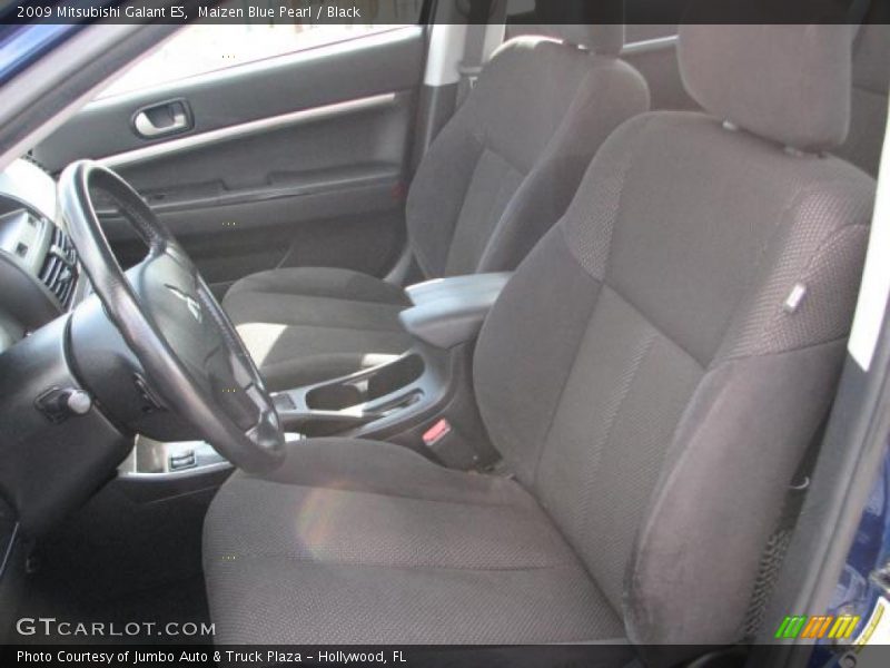 Maizen Blue Pearl / Black 2009 Mitsubishi Galant ES