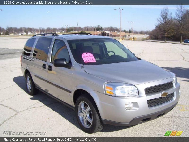 Silverstone Metallic / Medium Gray 2008 Chevrolet Uplander LS