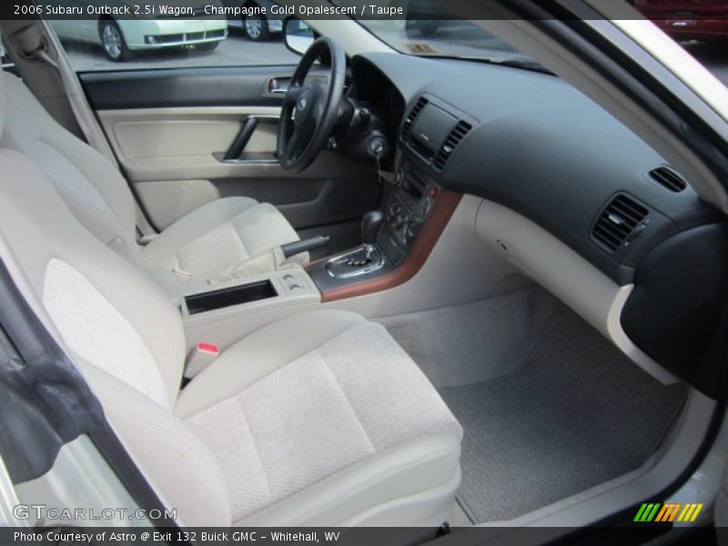 Champagne Gold Opalescent / Taupe 2006 Subaru Outback 2.5i Wagon