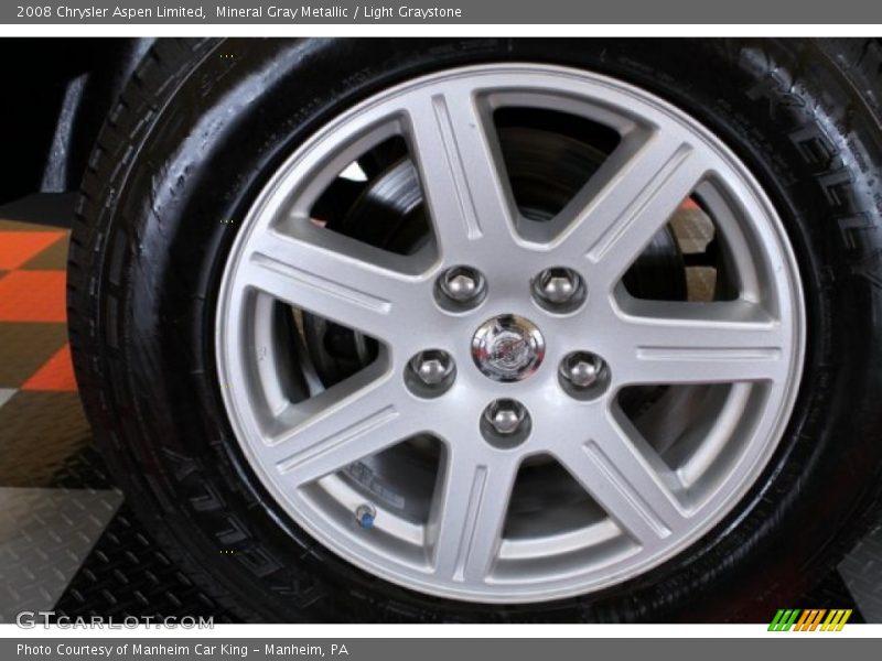 Mineral Gray Metallic / Light Graystone 2008 Chrysler Aspen Limited