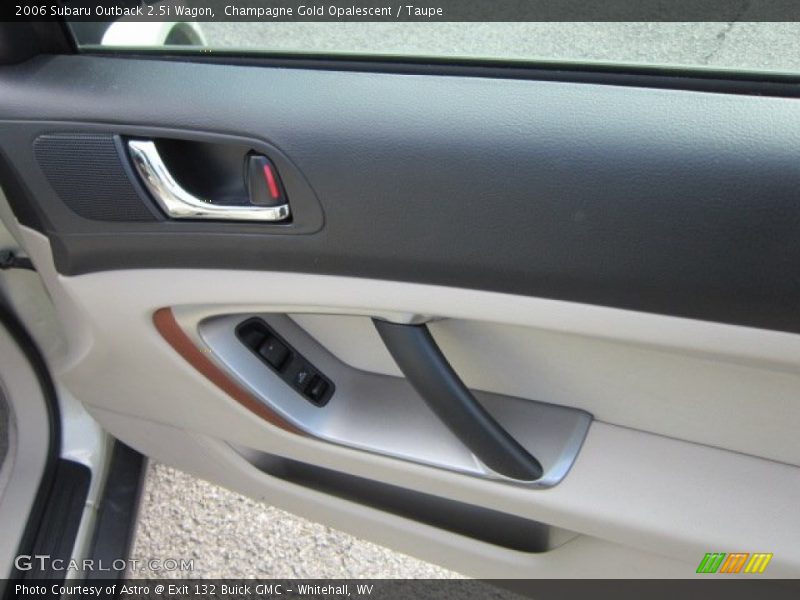 Champagne Gold Opalescent / Taupe 2006 Subaru Outback 2.5i Wagon