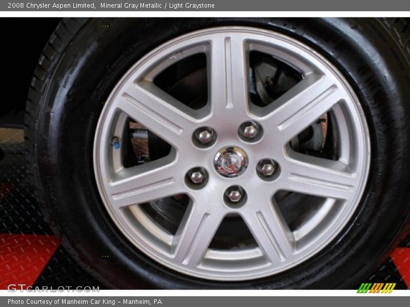 Mineral Gray Metallic / Light Graystone 2008 Chrysler Aspen Limited