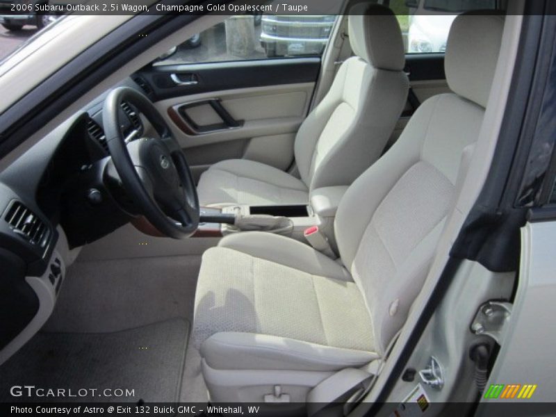 Champagne Gold Opalescent / Taupe 2006 Subaru Outback 2.5i Wagon