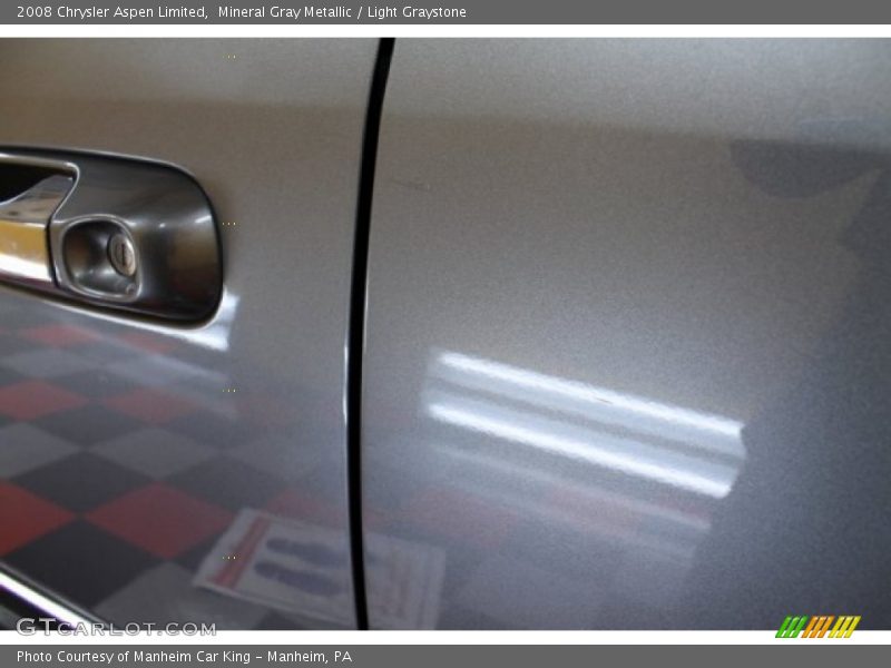 Mineral Gray Metallic / Light Graystone 2008 Chrysler Aspen Limited
