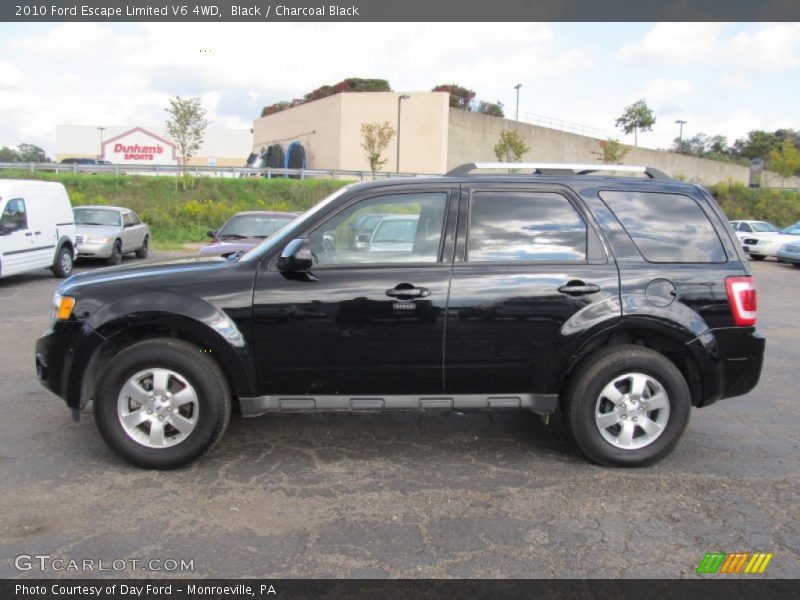 Black / Charcoal Black 2010 Ford Escape Limited V6 4WD