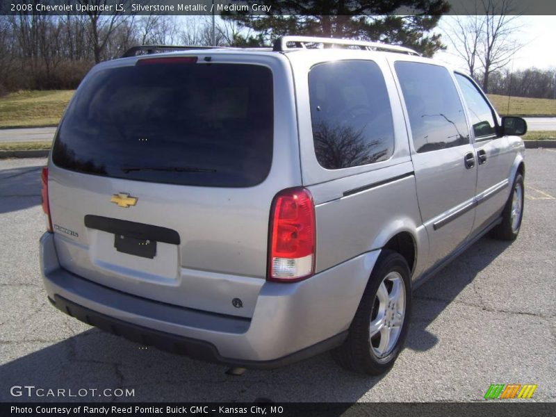 Silverstone Metallic / Medium Gray 2008 Chevrolet Uplander LS