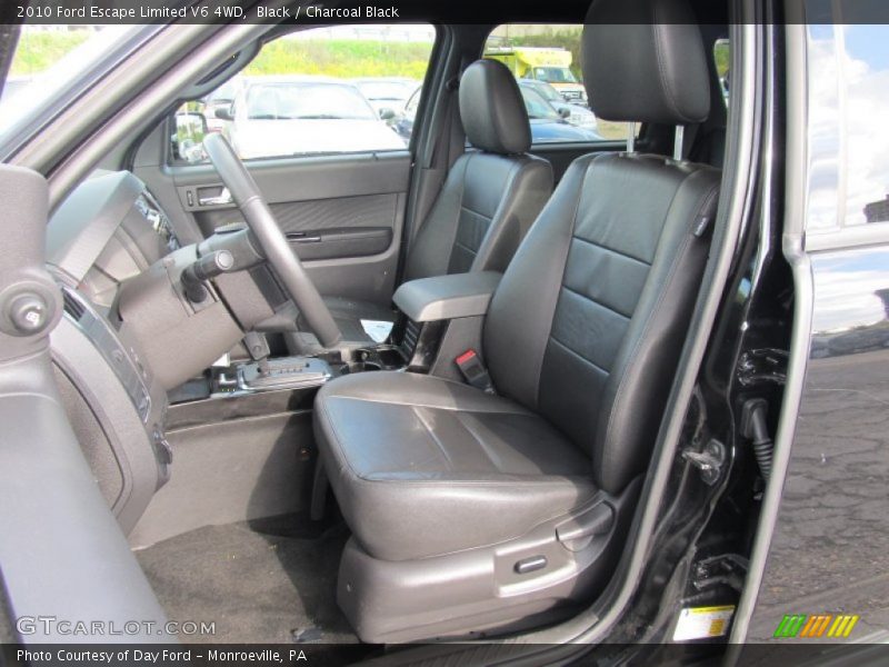 Black / Charcoal Black 2010 Ford Escape Limited V6 4WD