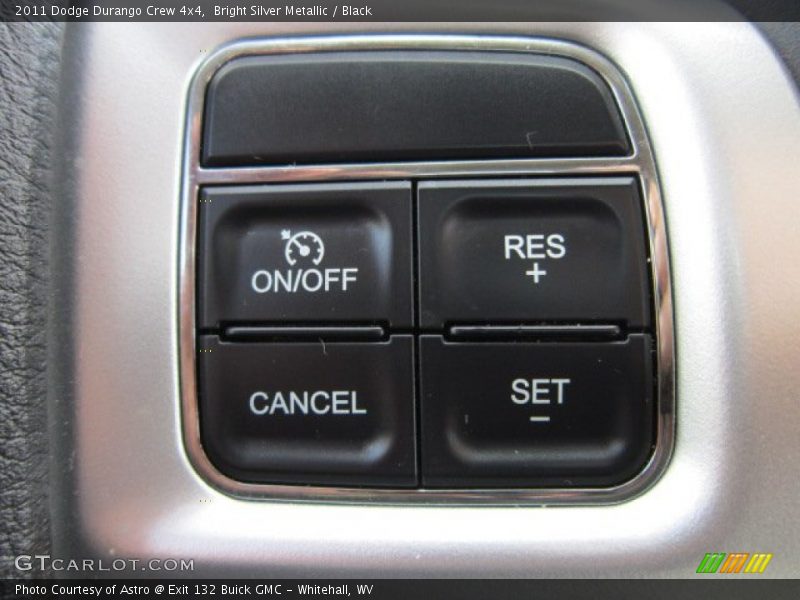 Controls of 2011 Durango Crew 4x4