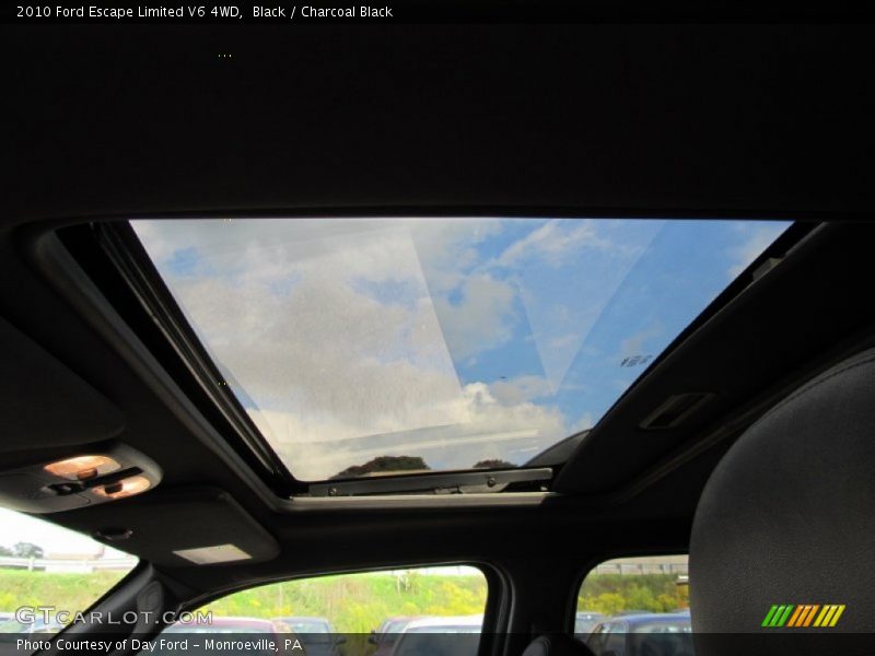 Black / Charcoal Black 2010 Ford Escape Limited V6 4WD