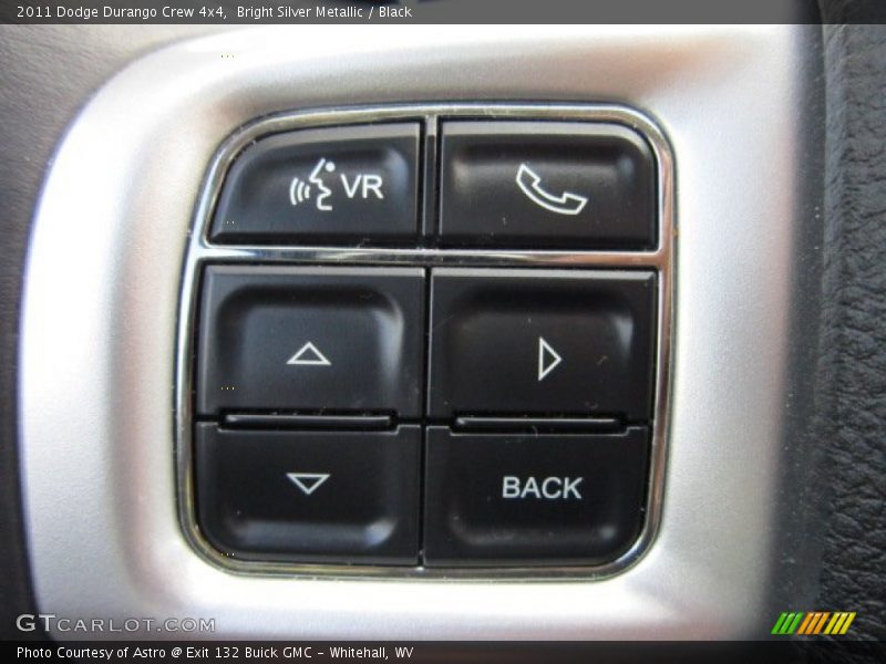 Controls of 2011 Durango Crew 4x4