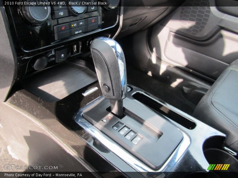 Black / Charcoal Black 2010 Ford Escape Limited V6 4WD