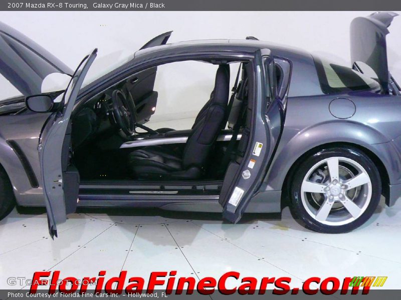 Galaxy Gray Mica / Black 2007 Mazda RX-8 Touring