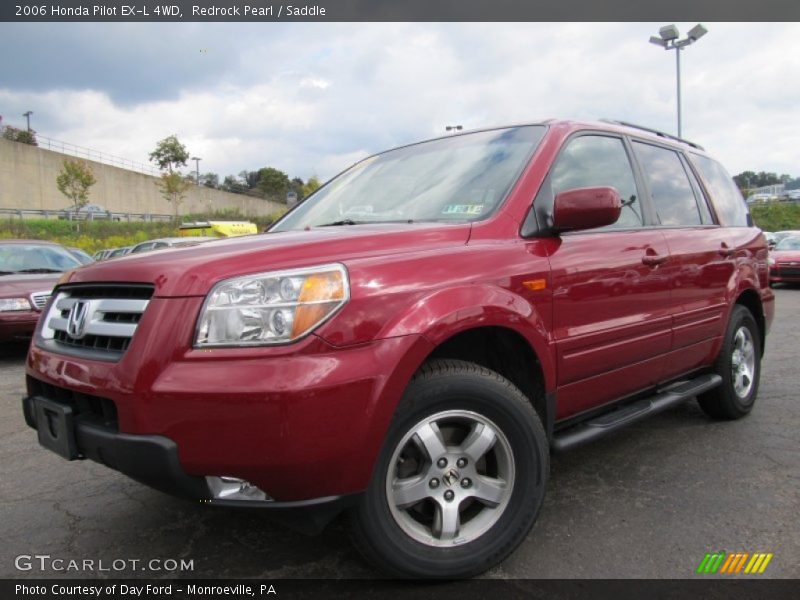 Redrock Pearl / Saddle 2006 Honda Pilot EX-L 4WD