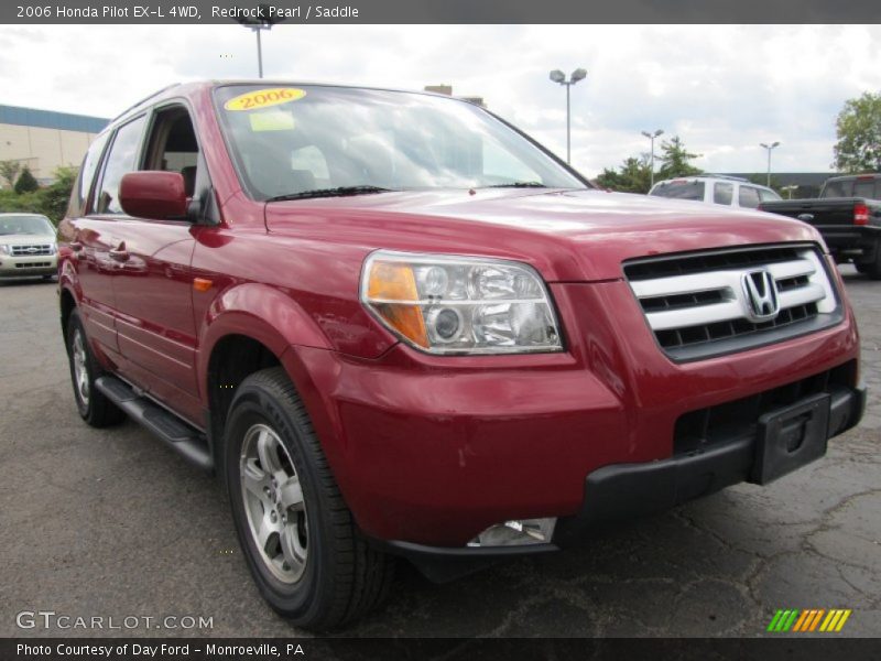 Redrock Pearl / Saddle 2006 Honda Pilot EX-L 4WD