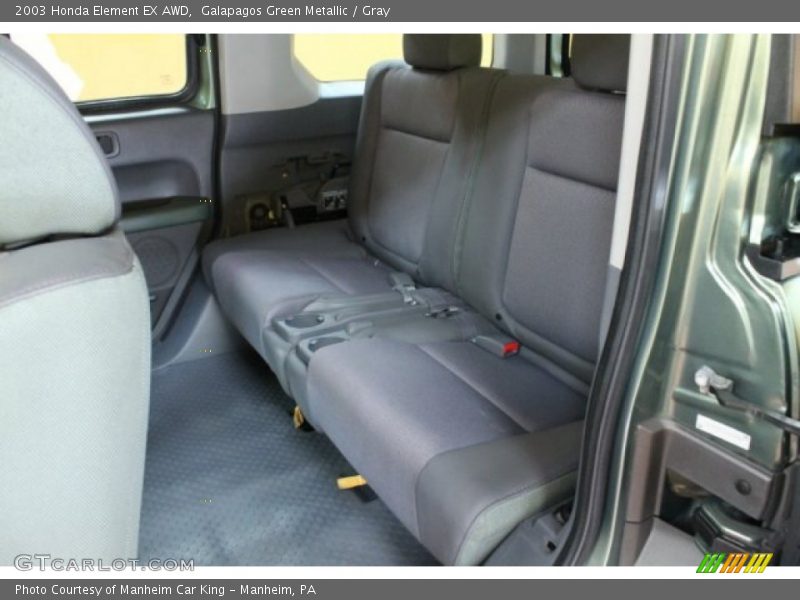 Galapagos Green Metallic / Gray 2003 Honda Element EX AWD