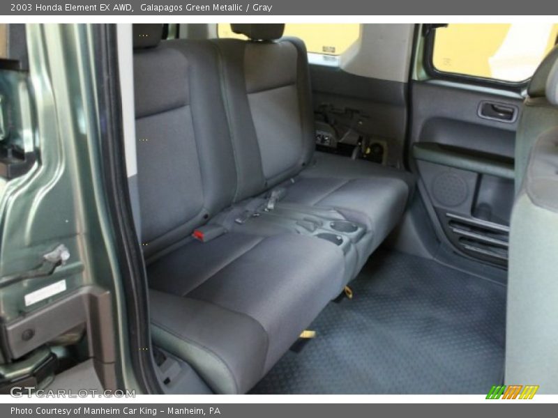 Galapagos Green Metallic / Gray 2003 Honda Element EX AWD