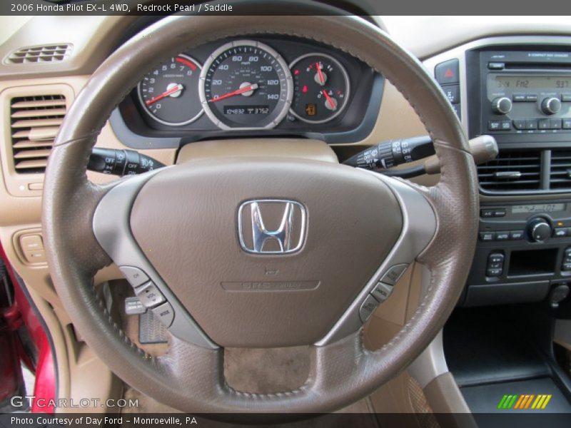 Redrock Pearl / Saddle 2006 Honda Pilot EX-L 4WD