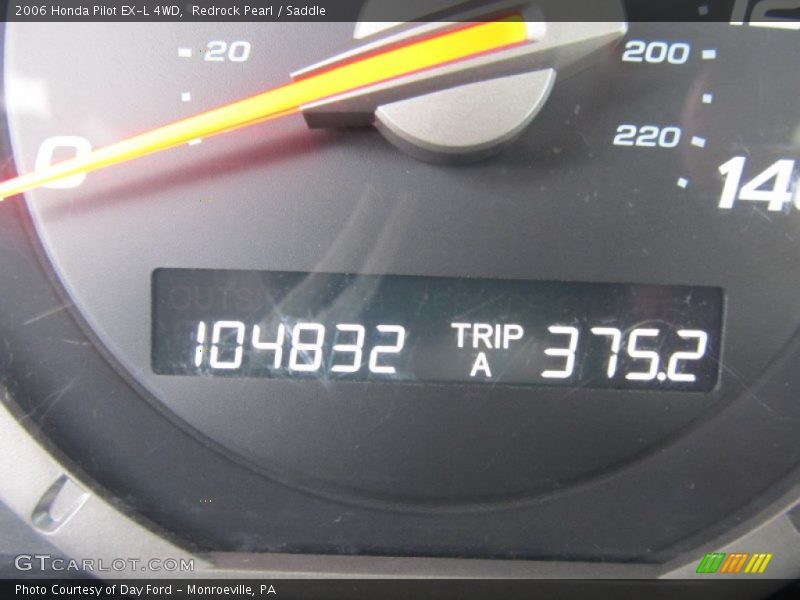 Redrock Pearl / Saddle 2006 Honda Pilot EX-L 4WD