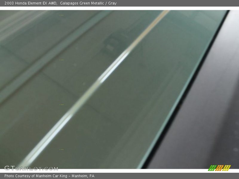 Galapagos Green Metallic / Gray 2003 Honda Element EX AWD