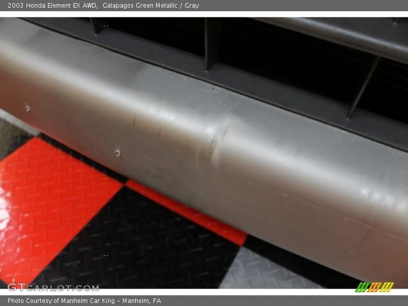 Galapagos Green Metallic / Gray 2003 Honda Element EX AWD