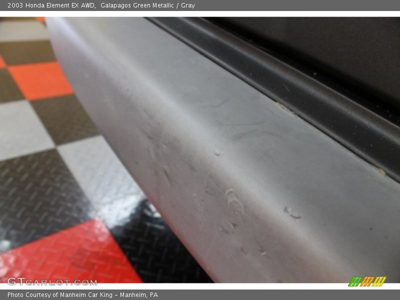 Galapagos Green Metallic / Gray 2003 Honda Element EX AWD