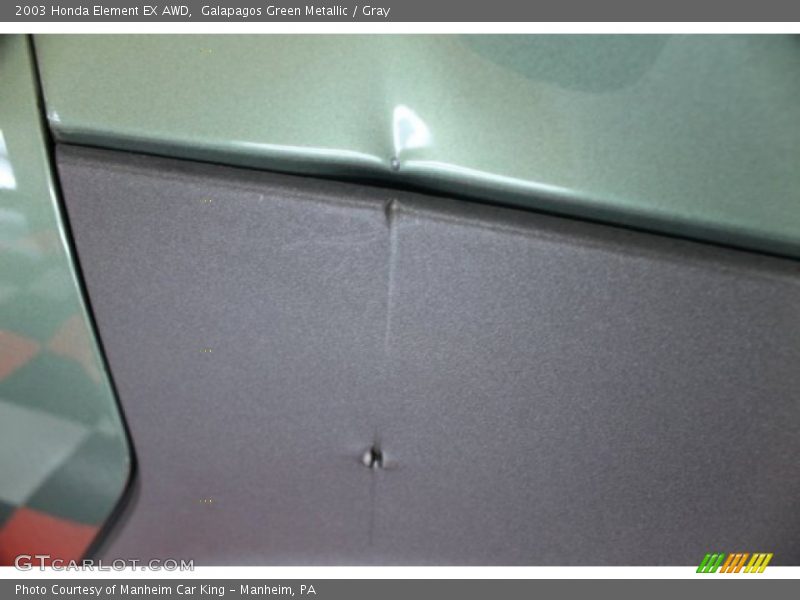 Galapagos Green Metallic / Gray 2003 Honda Element EX AWD