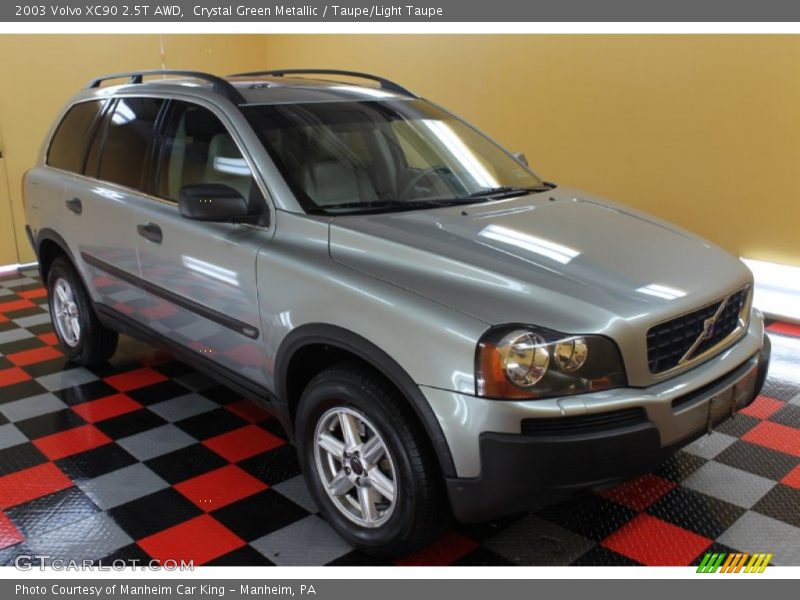 Crystal Green Metallic / Taupe/Light Taupe 2003 Volvo XC90 2.5T AWD