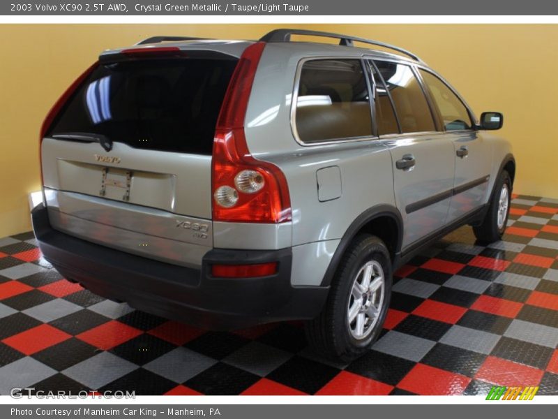 Crystal Green Metallic / Taupe/Light Taupe 2003 Volvo XC90 2.5T AWD