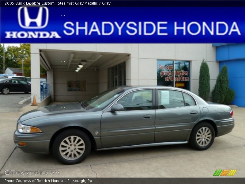 Steelmist Gray Metallic / Gray 2005 Buick LeSabre Custom