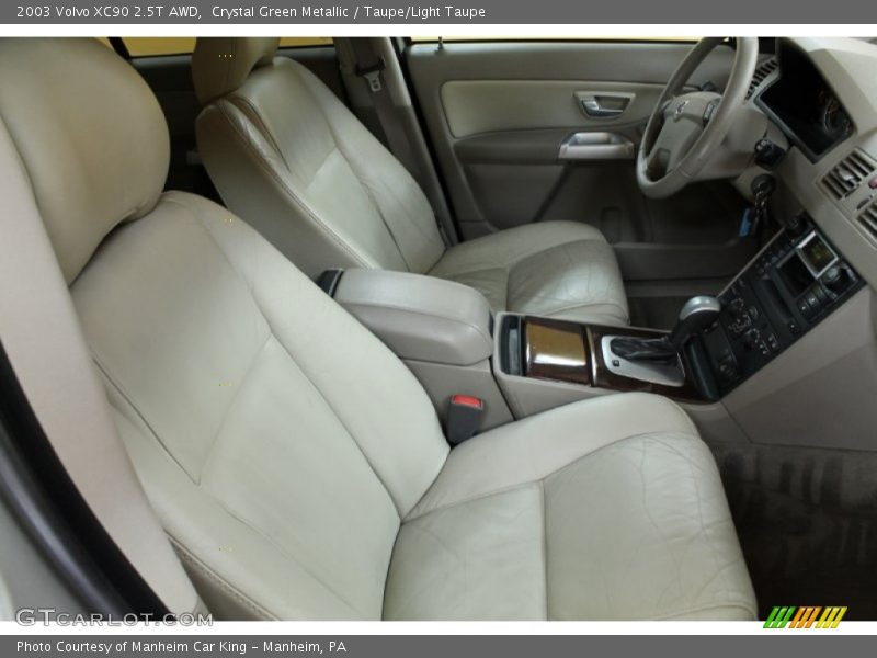 Crystal Green Metallic / Taupe/Light Taupe 2003 Volvo XC90 2.5T AWD