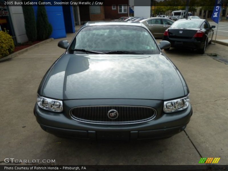 Steelmist Gray Metallic / Gray 2005 Buick LeSabre Custom