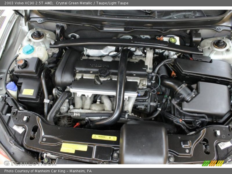  2003 XC90 2.5T AWD Engine - 2.5 Liter Turbocharged DOHC 20-Valve 5 Cylinder