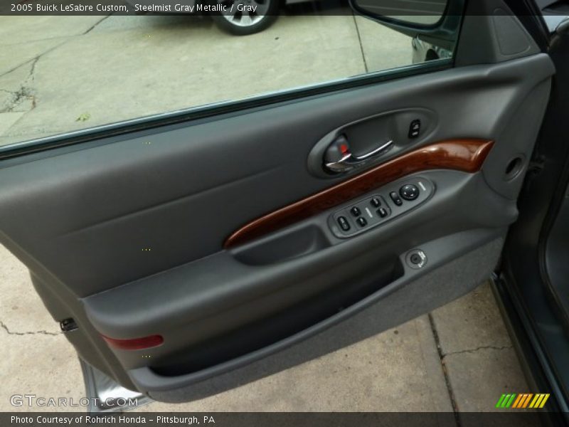 Steelmist Gray Metallic / Gray 2005 Buick LeSabre Custom