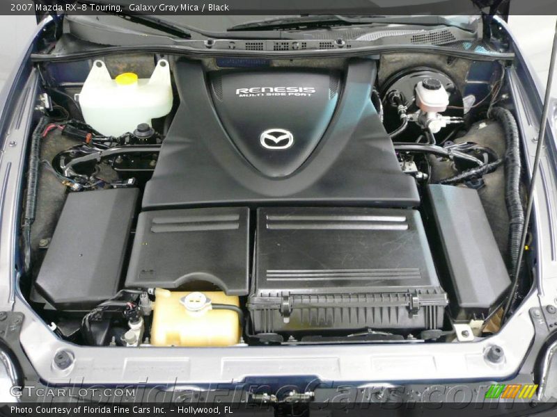 Galaxy Gray Mica / Black 2007 Mazda RX-8 Touring