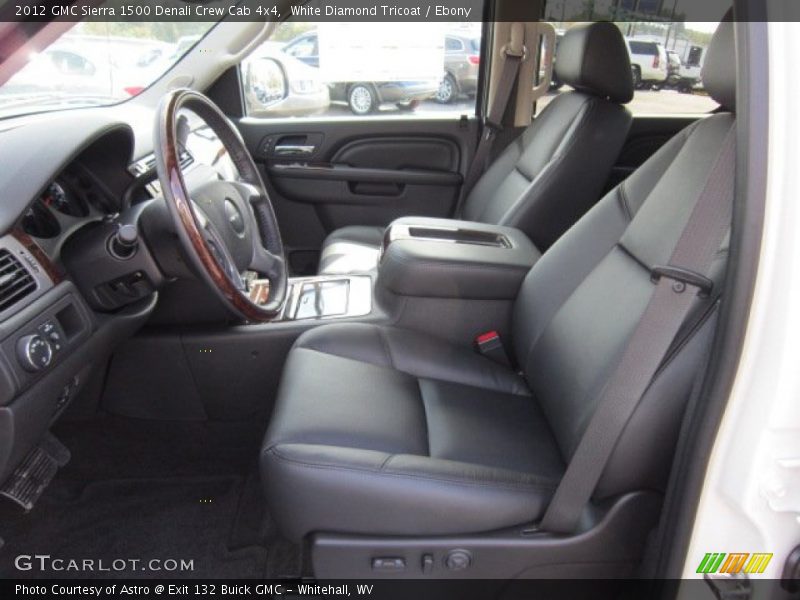  2012 Sierra 1500 Denali Crew Cab 4x4 Ebony Interior