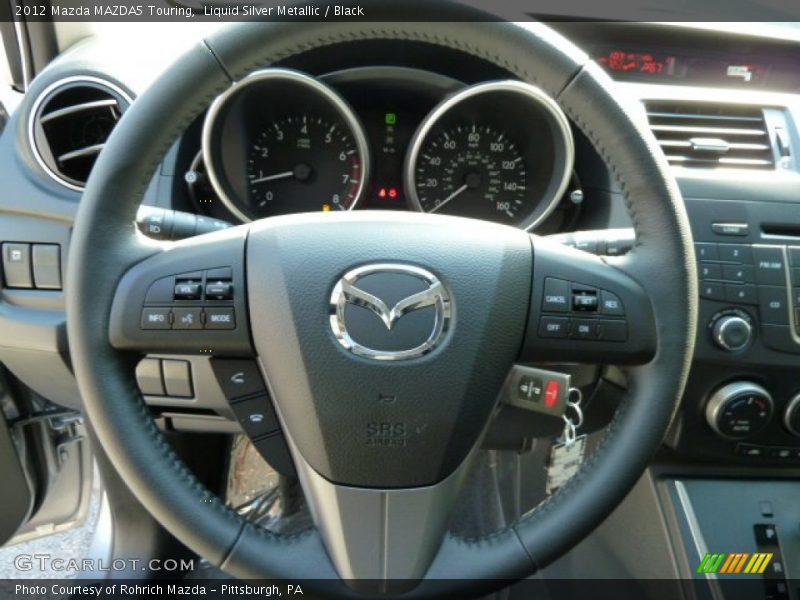  2012 MAZDA5 Touring Steering Wheel