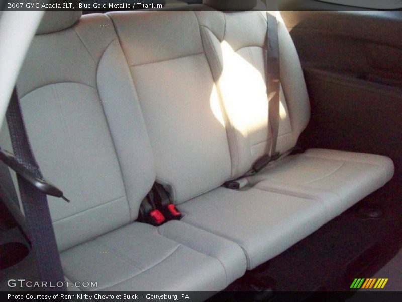 Blue Gold Metallic / Titanium 2007 GMC Acadia SLT