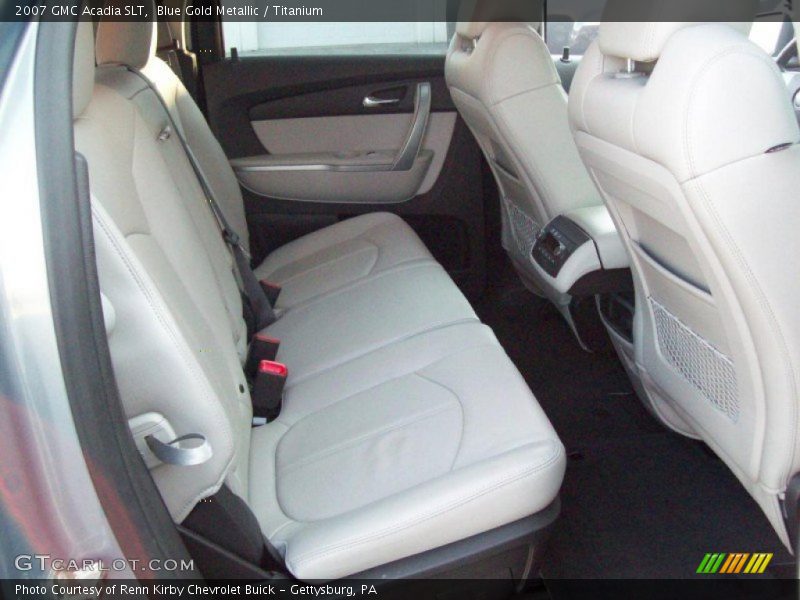 Blue Gold Metallic / Titanium 2007 GMC Acadia SLT