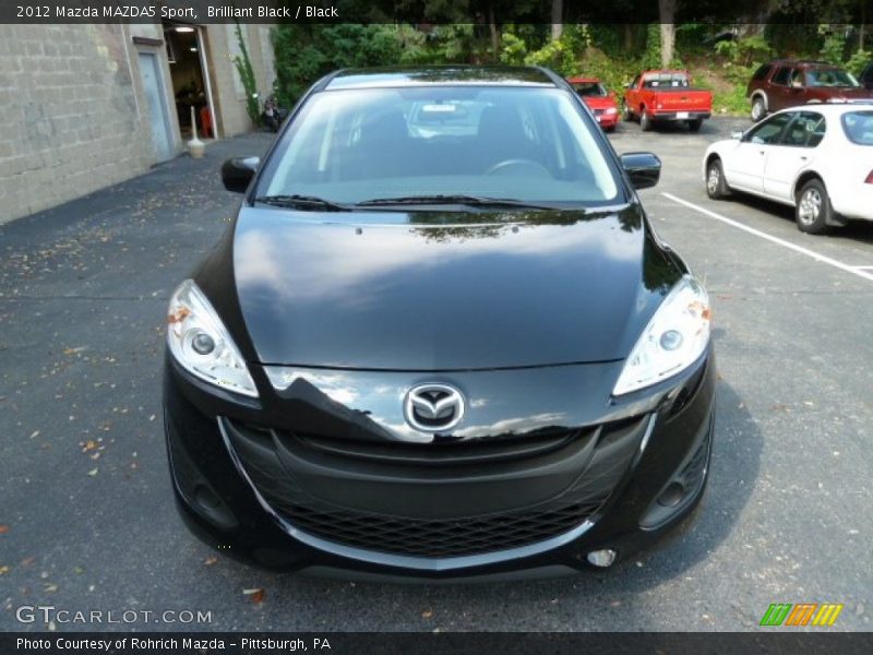 Brilliant Black / Black 2012 Mazda MAZDA5 Sport