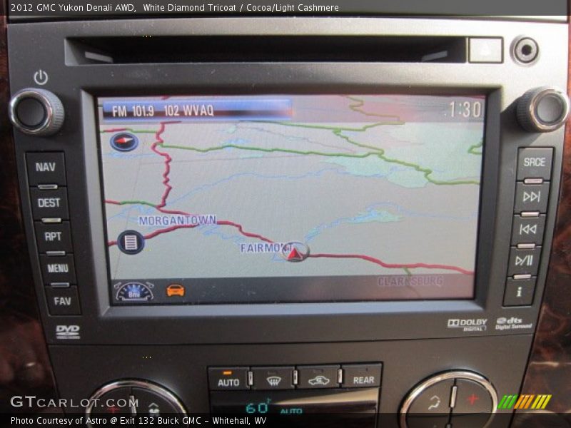 Navigation of 2012 Yukon Denali AWD