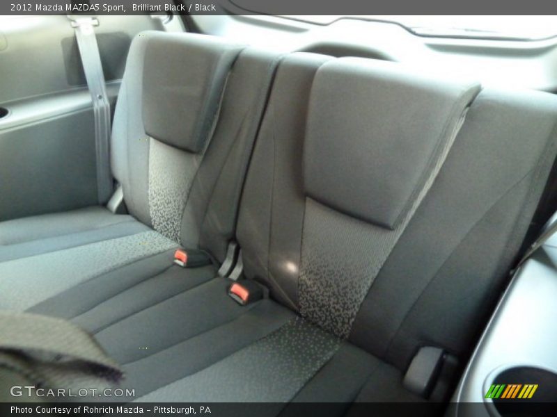 Brilliant Black / Black 2012 Mazda MAZDA5 Sport