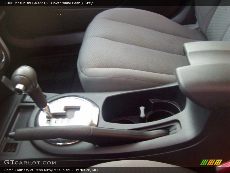 Dover White Pearl / Gray 2008 Mitsubishi Galant ES