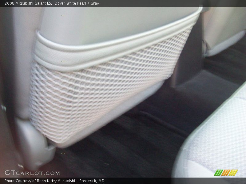 Dover White Pearl / Gray 2008 Mitsubishi Galant ES