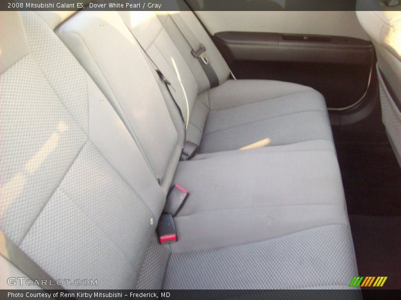 Dover White Pearl / Gray 2008 Mitsubishi Galant ES