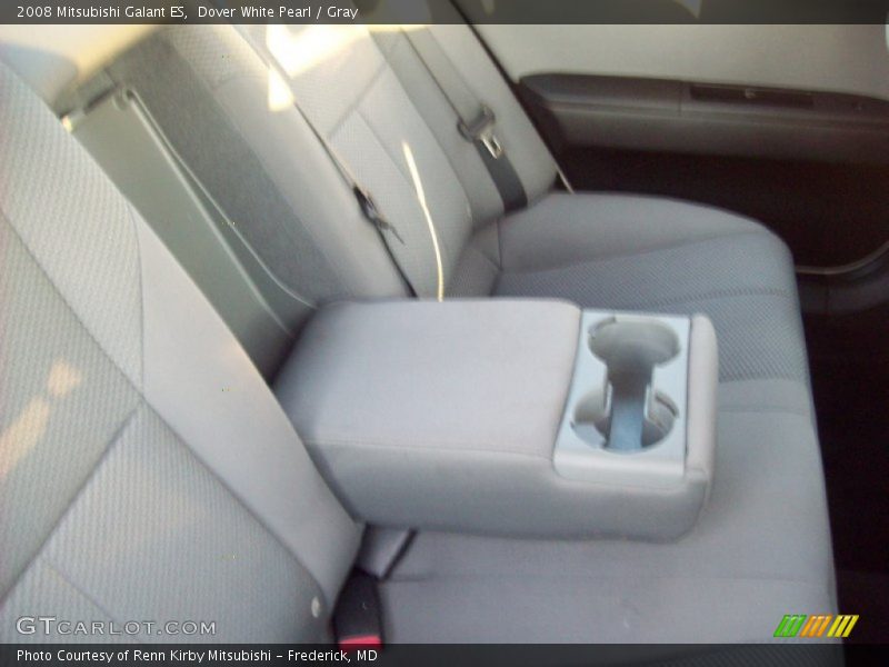 Dover White Pearl / Gray 2008 Mitsubishi Galant ES